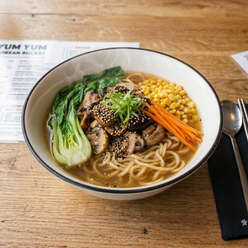 Garlic Mushroom Ramen